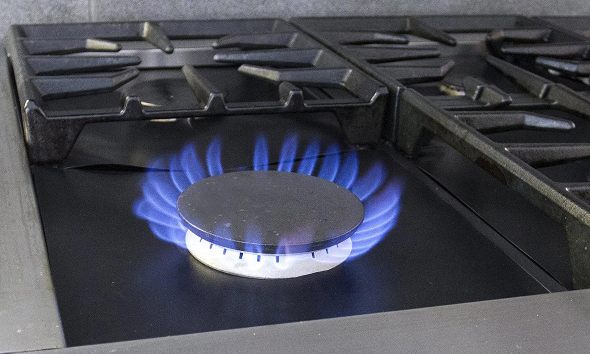 Reusable Nonstick Gas Range Stovetop Burner Liners (4 Pack) Jane